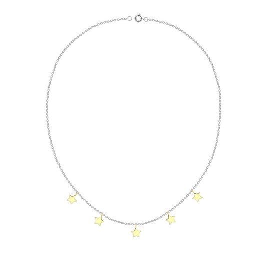 Sterling Silver Star Necklace