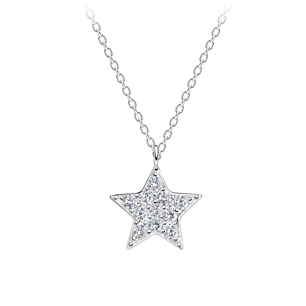 sterling silver star necklace