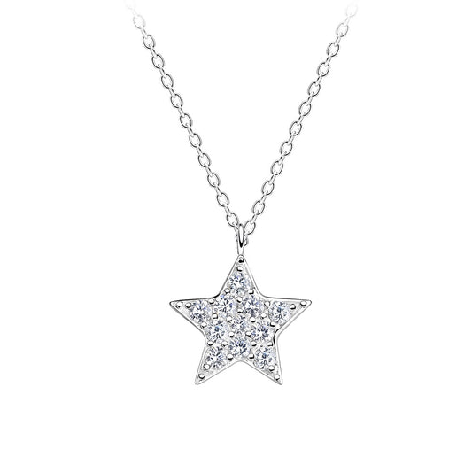 Sterling Silver Star Necklace